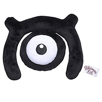 【中古】「ほぼ新品」ポケモンセンターオリジナル ぬいぐるみ Pokemon fit アンノーンM