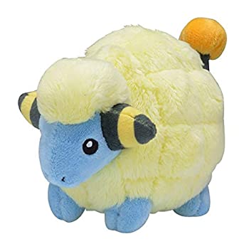 【中古】「ほぼ新品」ポケモンセンターオリジナル ぬいぐるみ Pokemon fit メリープ
