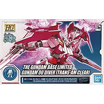 【中古】「未使用品」HGBD 1/144 ガンダムベース限定 ガンダムダブルオーダイバー [トランザムクリア] ガンダムビルドダイバーズ画像