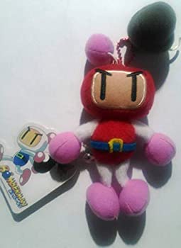 楽天市場 中古 ボンバーマン マスコットボールチェーン赤 ぬいぐるみキーホルダー オマツリライフ別館
