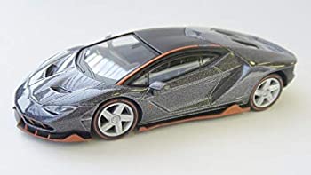 【中古】「未当てはめる品」ブンカ一風変わった 1/64規摸ミニカーつづき物 ランボルギーニ チェンテナリオ 黒いこと/オレンジ色 切り上げる品