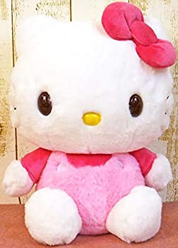 【中古】「ほぼ新品」ナカジマコーポレーション(Nakajimacorp) ほわほわ ハローキティ M ピンク 28cm×23.5cm×16.5cm Sanrio Hello Kitty ぬいぐるみ 143020-20