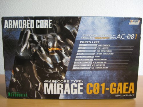 【中古】「非常に良い」コトブキヤ 1/72 scale Full Action Plastic Kit ARMORED CORE C01-GAEA ガイア｜オマツリライフ別館 11,151円