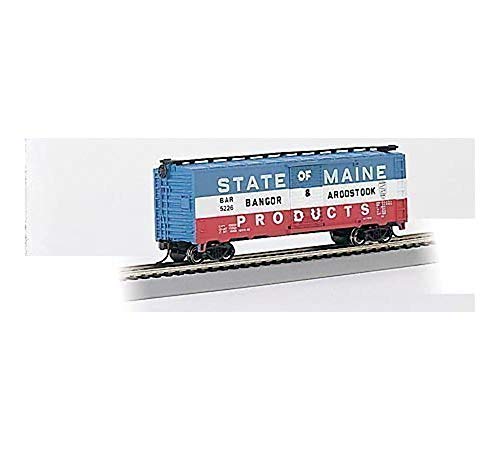 【中古】「人並み外れたに似つかわしい」Bachmann Trains Bangor and Aroostook 40フート ボックス席 車
