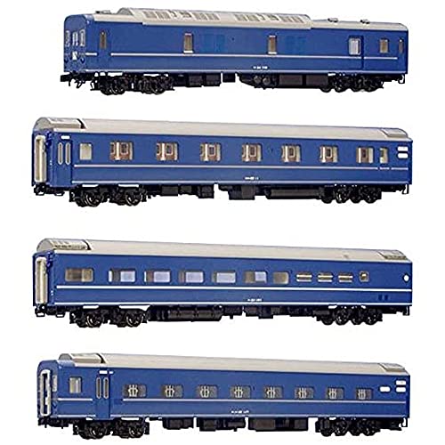 【中古】KATO HOゲージ 24系 25形寝台特急客車 基本 4両セット 3-510 鉄道模型 客車