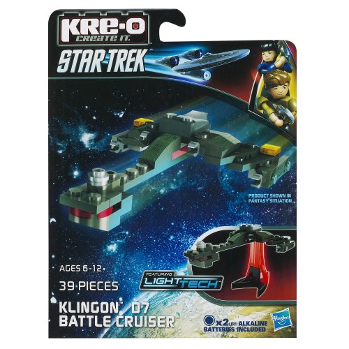 【中古】「未使用品」スタートレック KRE-O マイクロ・ビルド・シップ クリンゴン D7 バトル・クルーザー