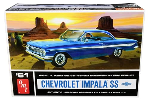 楽天市場】【中古】AMT1013 1/25 1961 シボレー インパラSS