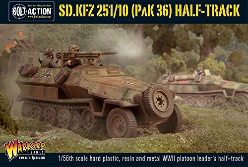 【中古】「ほぼ新品」Sd.kfz 251 10 Pak 36 Half Track Tank Miniature