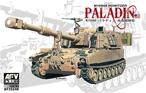 【中古】「未使用品」AFVクラブ 1/35 アメリカ陸軍 M109A6 パラディン 自走榴弾砲 プラモデル FV35248