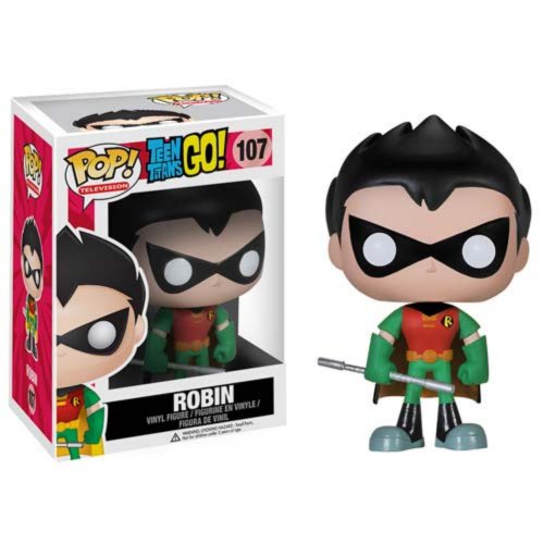 【中古】Teen Titans Go! Funko Pop! TV Robin Vinyl Figure [並行輸入品]
