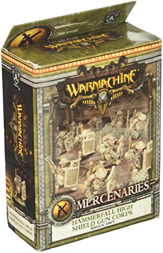 【中古】「非常に良い」Privateer Press Warmachine ? 傭兵 ? 高シールドガン隊モデルキット|オマツリライフ別館