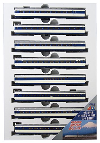 【中古】「非常に良い」マイクロエース Nゲージ 0系新幹線 0+1000番台 NH49編成・ひかり最終編成 増結8両セット A9657 鉄道模型 電車