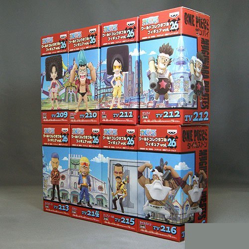 【中古】「ほぼ新品」ワンピース ワールドコレクタブルフィギュアvol.26 全8種セット バンプレスト プライズ|オマツリライフ別館