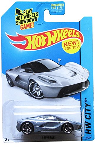 【中古】「未使用品」Hot Wheels 2014 Laferrari Silver