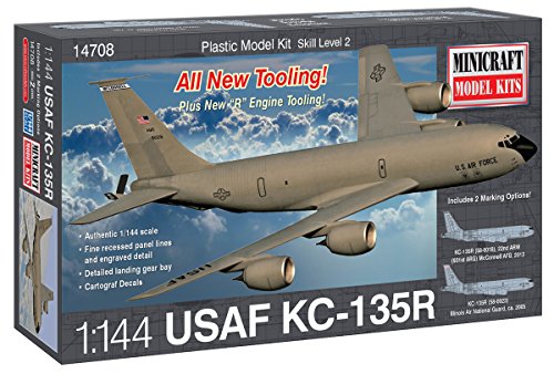 【中古】「未使用品」プラッツ 1/144 アメリカ空軍 KC-135R ストラトタンカー プラモデル