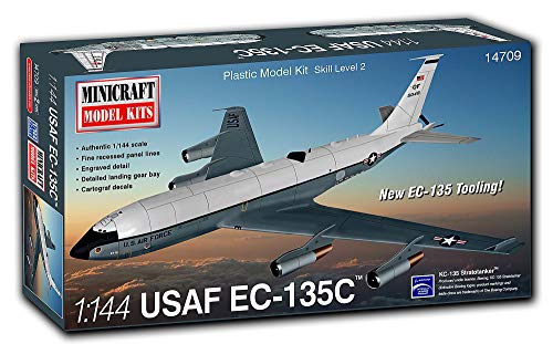 【中古】「非常に良い」ミニクラフト 1/144 アメリカ空軍 EC-135C 空中指揮機 プラモデル MC14709