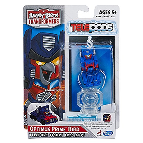 【中古】「非常に良い」Angry Birds Transformers Optimus Prime Bird Figure