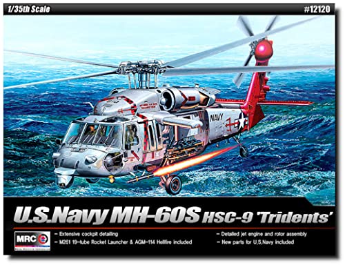 【中古】「未使用品」GSI クレオス(GSI Creos) アカデミー 1/35 USN MH-60S ナイトホーク HSC-9 トラブルシューター プラモデル｜オマツリライフ別館