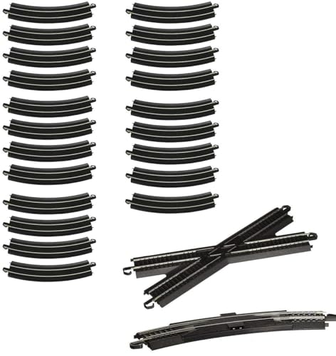 【中古】「未使用品」Bachmann Industriesスチール合金e-zトラック図8トラックパック(Ho Scale) [並行輸入品]