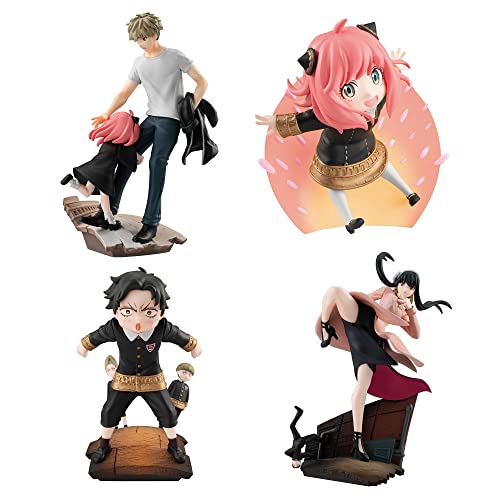 【中古】「非常に良い」プチラマシリーズ SPY×FAMILY 箱入りSPY×FAMILY (BOX) 約90mm PVC製 塗装済み完成品フィギュア