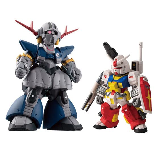 【中古】「ほぼ新品」FW GUNDAM CONVERGE CORE パーフェクトガンダム＆パーフェクトジオングセット