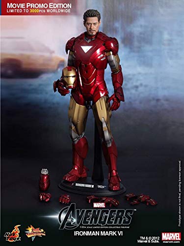 【中古】ムービー・マスターピース アベンジャーズ 1/6スケールフィギュア アイアンマン・マーク6 プロモ版 （トイサピエンス限定）｜オマツリライフ別館