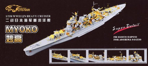 【中古】1/350 日本海軍重巡 妙高用ディティールセット｜オマツリライフ別館