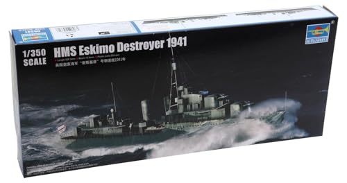 【中古】トランペッター 1/350 イギリス海軍 駆逐艦 HMS エスキモー 1941 プラモデル｜オマツリライフ別館 12,416円