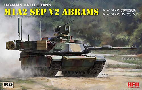 【中古】ライフィールドモデル 1/35 アメリカ陸軍 M1A2 SEP V2 エイブラムス プラモデル RFM5029