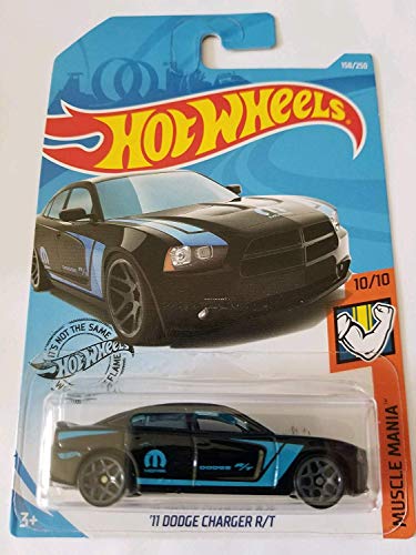 【中古】「未使用品」Hot Wheels 2019 Muscle Mania - 11 Dodge Charger R/T Black 158/250