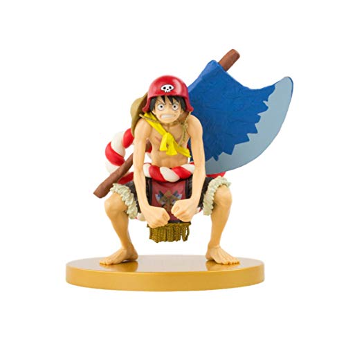 【中古】「未使用品」Loot Crate Exclusive - ワンピース ルフィフィルム ゴールドフィギュア