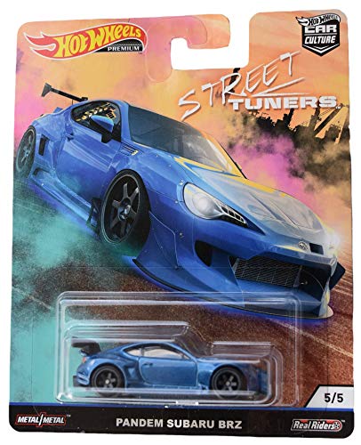 【中古】Hot Wheels カー・カルチャー・パンデム スバル BRZ 5/5、ブルー