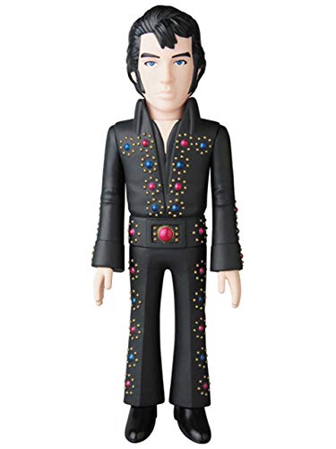 【中古】「ほぼ新品」ヴァイナルコレクティブルドールズ No.328 VCD ELVIS PRESLEY BLACK Ver.