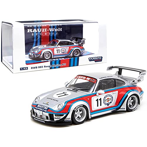 【中古】TARMACWORKS 1/43 RWB 993 Rough Rhythm Martini #11 完成品