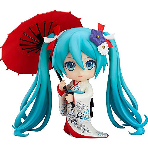 【中古】「ほぼ新品」ねんどろいど キャラクター・ボーカル・シリーズ01 初音ミク 初音ミク 冬木小袖Ver. ノンスケール ABS&PVC製 塗装済み可動フィギュア G12180