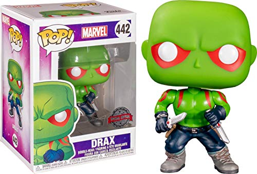【中古】「非常に良い」Funko POP! Marvel 442 Drax First Appearance Bobble-Head Special Edition Exclusive 15,306円