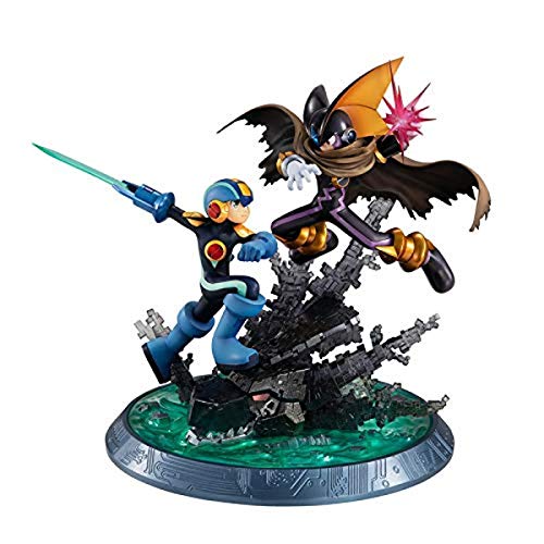【中古】「ほぼ新品」ゲームキャラクターズコレクションDX ロックマン エグゼ ロックマン vs フォルテ 完成品フィギュア