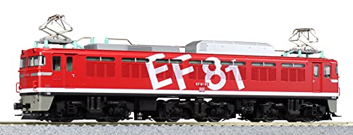 【中古】「非常に良い」KATO HOゲージ EF81 95 レインボー塗装機 1-322 鉄道模型 電気機関車 赤