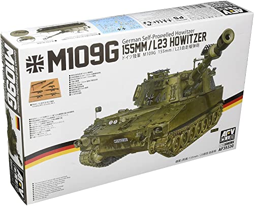 【中古】「ほぼ新品」AFVクラブ 1/35 ドイツ陸軍 M109G 155mm/L23 自走榴弾砲 プラモデル FV35330