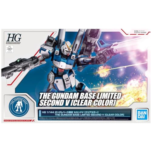 【中古】「非常に良い」バンダイ(BANDAI) HG 1/144 セカンドV [クリアカラー] プラモデル (ガンダムベース限定)