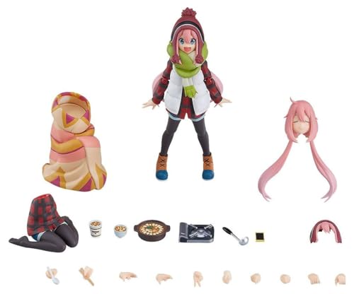 【中古】「未使用品」figma ゆるキャン△ 各務原なでしこ DXエディション ノンスケール ABS&PVC製 塗装済み可動フィギュア|オマツリライフ別館