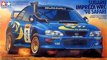 【中古】タミヤ 1/24 スポーツカーシリーズ No.205 スバル インプレッサ WRC サファリ プラモデル 24205｜オマツリライフ別館