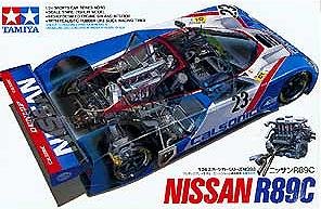 【中古】「非常に良い」タミヤ 1/24 スポーツカーシリーズ ニッサンR89C