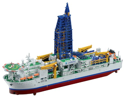 【中古】Exploring Lab. 1/700 地球深部探査船 「ちきゅう」｜オマツリライフ別館
