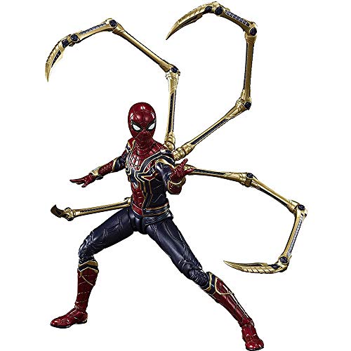 【中古】「ほぼ新品」TAMASHII NATIONS S.H.フィギュアーツ アベンジャーズ アイアン?スパイダー -《FINAL BATTLE》EDITION- (アベンジャーズ/エンドゲーム) 約150mm ABS&PVC製 塗 20,069円
