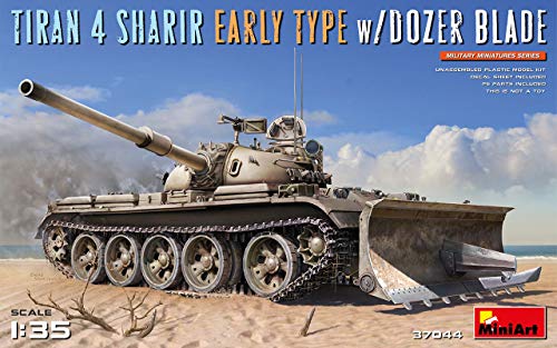 【中古】ミニアート 1/35 イスラエル軍 ティラン4 シャリール前期型 ドーザ刃装置付 プラモデル MA37044｜オマツリライフ別館