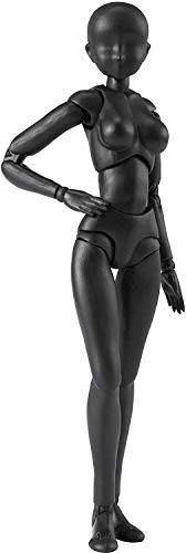 【中古】「非常に良い」TAMASHII NATIONS S.H.フィギュアーツ ボディちゃん DX SET 2 (Solid black Color Ver.) 約135mm ABS&PVC製 可動フィギ