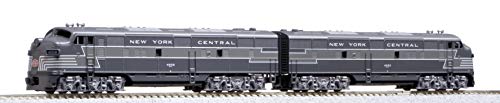 【中古】KATO Nゲージ ニューヨーク・セントラル E7A 2両セット 20世紀特急 10762-2 鉄道模型 客車