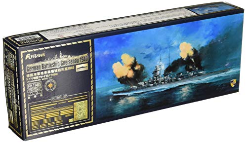 【中古】「ほぼ新品」フライホークモデル 1/700 ドイツ海軍 戦艦 グナイゼナウ 1940 豪華版 プラモデル FLYFH1149S