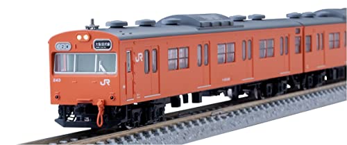 【中古】「非常に良い」TOMIX Nゲージ JR 103系通勤電車 JR西日本仕様・黒サッシ・オレンジ 基本セット 98455 鉄道模型 電車